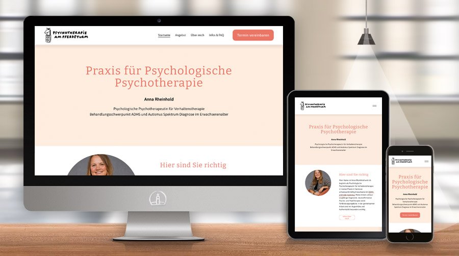 Anna Rheinhold, Psychotherapie am Pferdeturm - Website Anna Rheinhold, Psychotherapie am Pferdeturm - Website