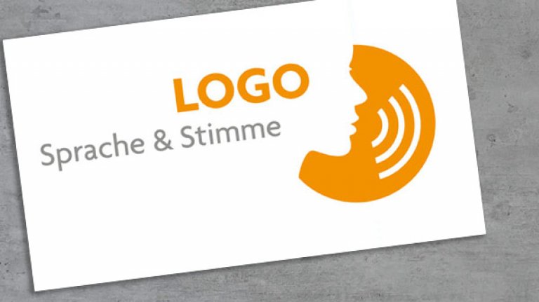 Logo Sprache Stimme 