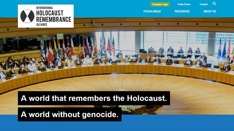 Drupal Projekt International Holocaust Remembrance Alliance (IHRA))